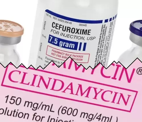 Cefuroxim vs Clindamycin